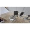 Image 4 : Silver-Tone Metal Book Ends Dish, Pewter-Lidded and More