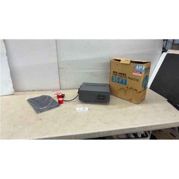 Elmo 35-FT Sound Filmstrip Projector with Original Box and Accessories
