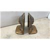 Image 3 : Western-Themed Bronze and Brass Bookends, Figurines, and More