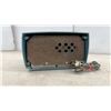 Image 2 : Capehart Model 503 Tube Radio in Aqua Metal Cabinet, Circa 1951