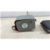 Image 6 : Vintage Ansco Anscoflex II TLR Camera with Case and Voigtländer Folding Bellows Camera