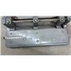Image 7 : Vintage Office Lot: Metal Card File Box, Three-Hole Punch, Staplers, Sort-All, Cash Box and More
