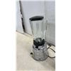 Image 6 : Vintage Osterizer Chrome Blender, Chrome Electric Kettle, Glass Sugar Shakers