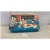Image 1 : Vintage Remco Giant Wheel Thrills 'N Spills Horse Race Game with Spinner, Board, and More