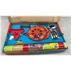 Image 2 : Vintage Remco Giant Wheel Thrills 'N Spills Horse Race Game with Spinner, Board, and More