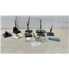 Image 1 : Collection of Vintage Desk Pen Stands with Marble and Onyx Bases, Inkwell, and More