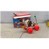 Image 2 : Fisher-Price Chatter Telephone #747 and Little Snoopy #693 Pull Toys with Original Boxes