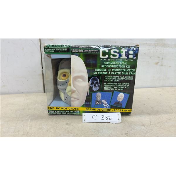 CSI Crime Scene Investigation Forensic Facial Reconstruction Kit