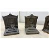 Image 2 : Two Pairs of Vintage Cast Metal Bookends, Bronze Harry Truman, and Door Knocker