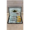 Image 2 : Three Boxed Cutlery Sets: Gourmates by Glo-Hill, Connoisseurs Choice Steak Knives, and More