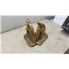 Image 5 : Cast Metal Stagecoach Bookends, Horse Head Bookends, Figurines, and More