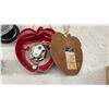 Image 3 : Seth Thomas Apple Wall Clock, Vintage Teapots, Glass Sugar Dispensers, and More