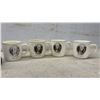 Image 2 : Dog-Themed Collectibles Lot: English Shepherd Mugs, Figurines, Plaques, Clock, (Has Damage