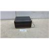 Image 1 : Western Electric Genie Concealed Push-Button Telephone in Faux Wood Box