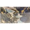 Image 4 : Framed Canadian Pacific Railway Print of Kicking Horse Canyon, Canadian Rockies, 21 x 25"