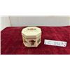 Image 1 : Vintage Biltmore Hats Octagonal Promotional Box with Miniature Red Plastic Hat Insert