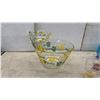 Image 2 : Vintage Herb-Themed Chip and Dip Set, Masonic Glasses, Kentucky Derby Glass, and More
