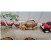Image 4 : Ceramic Vintage Automobile Planter and Ornaments Circa 1975, and Vintage Auto Glasses and Cups