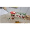 Image 6 : Ceramic Vintage Automobile Planter and Ornaments Circa 1975, and Vintage Auto Glasses and Cups
