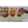 Image 8 : Ceramic Vintage Automobile Planter and Ornaments Circa 1975, and Vintage Auto Glasses and Cups
