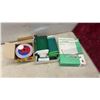 Image 2 : Vintage Games Lot: Chinese Checkers, Carved Cribbage Board, Ring Toss, Ping-Pong Net, and More