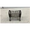 Image 4 : Antique Dumore Cast Iron and Wire Spring Letter Holder Rack