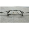 Image 2 : Vintage Industrial Safety Glasses with Perforated Metal Side Shields and Cable Temples