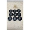 Image 3 : Country Music Hall of Fame Record Coaster Set, 45 RPM Record Adapters and Glass Stir Sticks