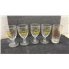 Image 3 : Vintage Branded Beer Glass Collection: Stella Artois, Budweiser, Hamm's, Labatt's, and More
