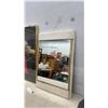 Image 3 : Framed Gumball Machine Print, 28 x 22" and Wall Mirror with Gold-Tone Trim, 24 x 16"