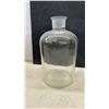 Image 5 : Vintage Amber Finger Jugs, Clear Apothecary Bottle, and J.R. Watkins Co. Bottle with Product