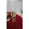 Image 9 : Set of 6 Vintage 1950s Davy Crockett Indian Fighter Hero of the Alamo Glass Tumblers