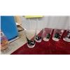 Image 2 : Collection of Vintage McDonald's Batman 1989 Promotional Drinking Glasses and Disney Robin Hood