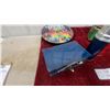 Image 4 : Vintage Blue Metal Lunchbox with Thermos, Plaid Thermos, Heidi's Song Tin, and More