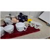 Image 2 : Collection of Assorted Ceramic Coffee Mugs Including Starbucks, Bonanza, and More