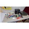 Image 1 : Dymo Manual Rotary Label Makers, Assorted Labeling Tape Rolls, File Drawers, and More