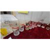 Image 10 : Collection of Vintage Promotional Drinking Glasses, Malt Stop, Champion B.a., and More