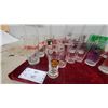 Image 5 : Collection of Vintage Promotional Drinking Glasses, Malt Stop, Champion B.a., and More