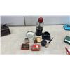 Image 3 : Vintage Onyx Pen Stand, Marble Paperweight, Tape Dispenser, Staples, Office Supplies and More