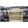 Image 3 : French Provincial Style Cream Writing Desk with Hutch and 5 Drawers 76 x 44 x 18"