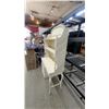 Image 5 : French Provincial Style Cream Writing Desk with Hutch and 5 Drawers 76 x 44 x 18"