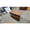 Image 1 : Expandable Folding Conference Table with Wood-Grain Laminate Top and Metal Frame 29 x 60 x 25"
