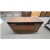 Image 2 : Expandable Folding Conference Table with Wood-Grain Laminate Top and Metal Frame 29 x 60 x 25"