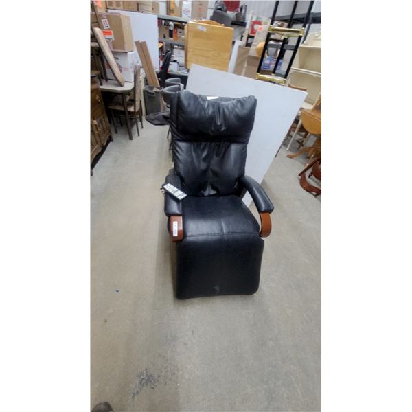 Human Touch HT-LL900 Perfect Chair Zero-Gravity Massage Recliner in Black Leather