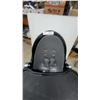 Image 2 : Bloom Fresco High Chair with Black Frame, Gray Seat Insert, Tray, and Five-Point Harness