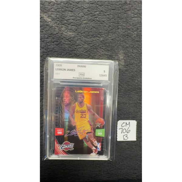 Graded LeBron James BasketBall Card