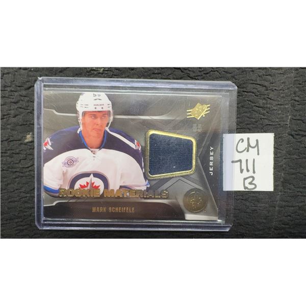 Mark Scheifele Rookie Materials Jersey Card