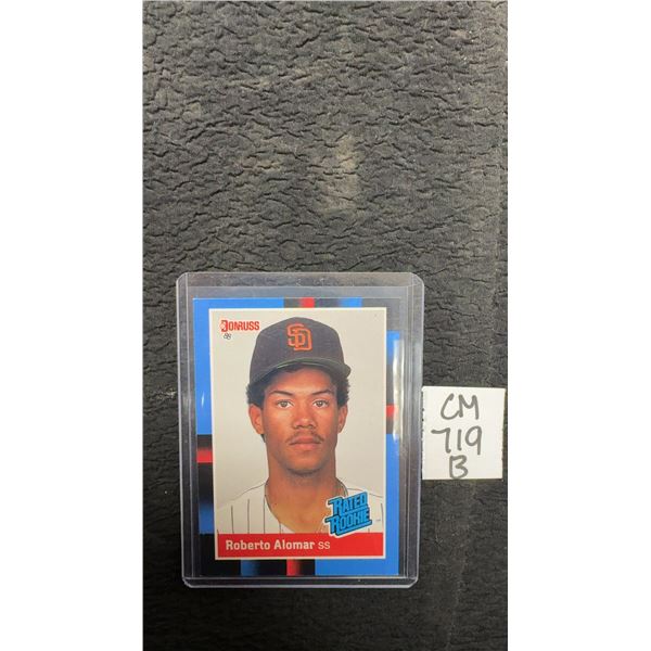 Roberto Alomar Rated Rookie Card