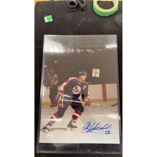 Signed Dale Howerchuk 11 x 14 Photo- JSA Authenticated