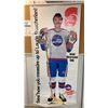 Image 1 : Vintage Life Size Poster Laurie Boschman Winnipeg Jets